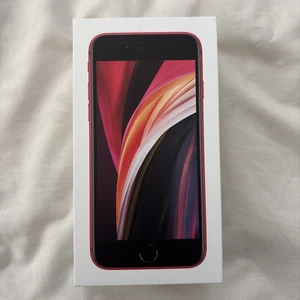 (BOITE VIDE UNIQUEMENT) Apple iPhone SE 2020 2ème Génération Produit ROUGE 64 Go - Sans appareil - Photo 1 sur 3