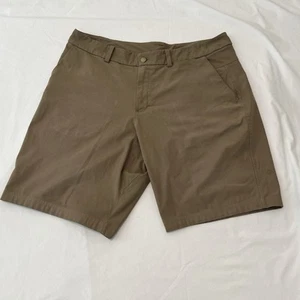 Lululemon Commission Short Men's 38 Relaxed Warpstreme 11" Inseam Tan Read* - Bild 1 von 10