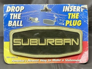 Chevy Suburban 2” Cast Aluminum Hitch Cover Plug - Picture 1 of 9