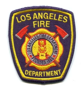 Los Angeles City Fire Department Patch California CA v10 LAFD - Bild 1 von 1