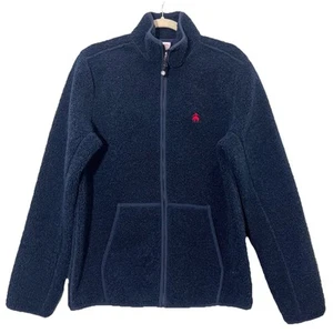 Chaqueta polar Brooks Brothers Sherpa para hombre S cremallera completa pila profunda al aire libre  - Imagen 1 de 5