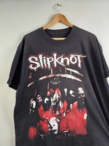 1999 Slipknot Debut Band Retro Style Black Short Sleeve Unisex Tshirt - Picture 1 of 5