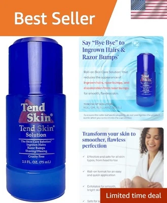 Unscented Razor Bump Treatment: Roll-On Solution for Post-Shave Relief, 2.5 Oz - Image 1 of 4