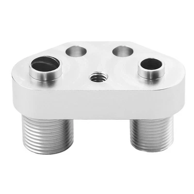 Compact Aluminum AC Compressor Adapter for Sanden SD7B10 7176 Easy Storage - Image 1 of 4