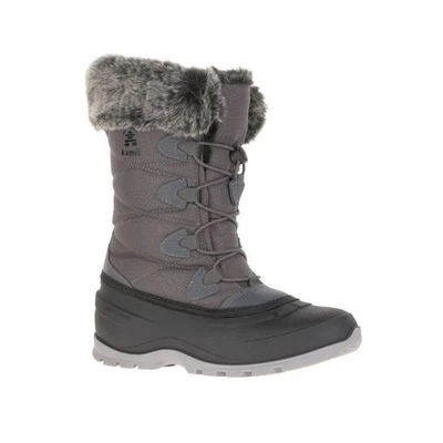 Botas de inverno femininas Kamik Momentum 3, carvão, W9 - Imagem 1 de 4