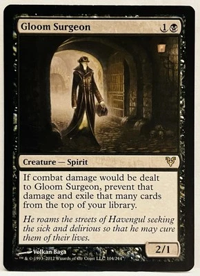 Gloom Surgeon -#104-Avacyn Restored-Regular-NM - Image 1 of 2