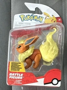 Pokemon Battle Figure Pack Flareon Action Figure by Jazwares NOC - Picture 1 of 2