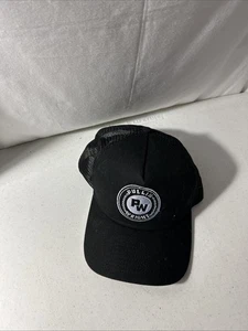 New Era 9Forty Pullin Peso Correa Ajustable Malla-Back Sombrero Negro - Imagen 1 de 5
