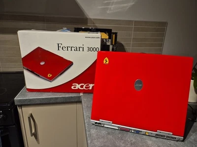 ACER Ferrari 3000 Laptop, Windows XP, ORIGINAL  BOX + FAST UK 🇬🇧 DELIVERY! - Image 1 of 4