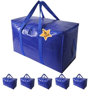 Moving Bags Heavy Duty Extra Large Storage Tote for Space Saving, Traveling O... - Picture 1 of 6