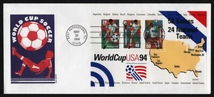 #2837 1994 World Cup Souvenir Sheet, Gamm #10 FDC **ANY 5=FREE SHIPPING** - Picture 1 of 1