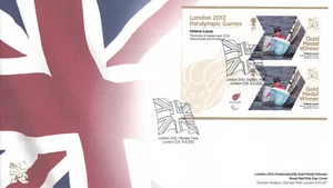 Paralympic Games Helena Lucas Sailing Gold FDC London E20 2012 (137247) - Picture 1 of 1