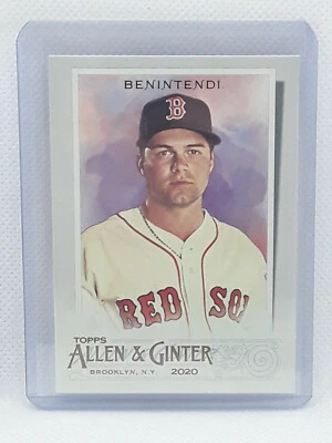 Andrew Benintendi 2020 Topps Allen & Ginter Baseball - #82 - Boston Red Sox - Image 1 of 2