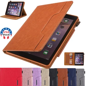 Shockproof Folio Stand Card Slots Case For iPad 7/8/9/10/11th Gen Back to School - Picture 1 of 36