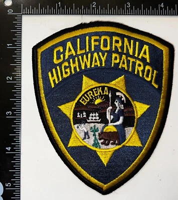 Parche DE COLECCIÓN OBSOLETO CA California Highway Patrol CHP Policía Foto 1 de 2