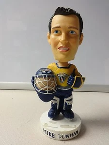 Vintage NHL Nashville Predators Mike Dunham # 1 Ceramic Bobble Head SGA  - Picture 1 of 7