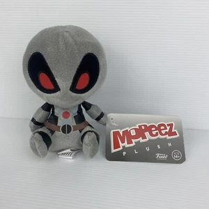 Funko Marvel Mopeez Deadpool Plush Grey Stuffed Toy Bean Bag 13cm - Picture 1 of 11