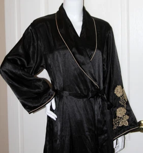 Jones New York Women's Embroidered Floral Kimono Robe Sz L/XL *4 - Picture 1 of 5