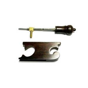 4/4 Violine Schlangenholz Frosch Barock Stil Frosch Neusilber Schraubknopf Neu - Bild 1 von 5
