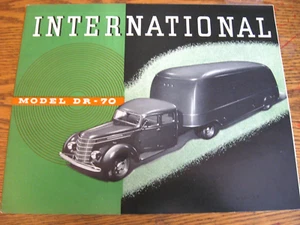 1939 International Harvester 4 - 6 TonTruck Brochure DR-70, 20 pp - Bild 1 von 10