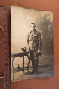 tolles altes Foto - Portrait eines Soldaten - Studioaufnahme - Turn-Teplitz - Picture 1 of 4