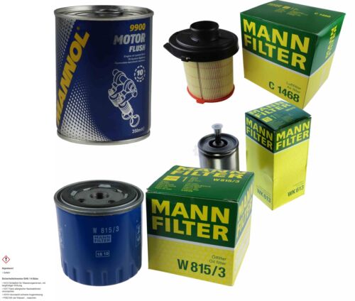 Original MANN-Filter Inspektionspaket Set SCT Motor Flush Motorspülung 11580505