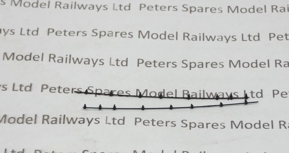 Dapol 116383 Schools N Gauge Handrail Wartime Black (Pair) - Image 1 of 1