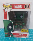 Funko POP Marvel Solo Green Deadpool Hot Topic 142 Vinyl Figure
