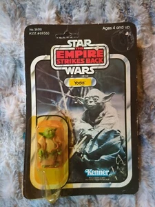Vintage Kenner Star Wars The Empire Strikes Back Yoda Figure 41 Back - New - Picture 1 of 6