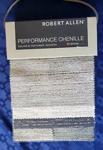 Robert Allen chenille Solid/Textures woven Sample Book 50 pcs Various Sizes - Picture 1 of 4