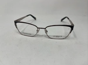 LIZ CLAIBORNE EYEWEAR L450 003 BLACK ROSE GOLD 50-16-135 FLEX HINGE EYEGLASS!p77 - Picture 1 of 7