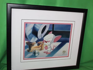 Warner Bros. Animaniacs Pinky and the Brain Jockeying für Position Animation Cel - Bild 1 von 11