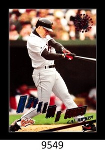 1-1995 TOPPS STADIUM CLUB EXTREME CORPS CAL RIPKEN JR ORIOLES SP CARD#510 