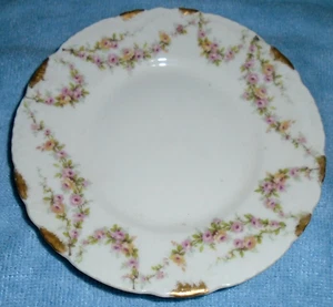 Antique Theodore Haviland Limoges Schleiger 145 Bread Plate 6.25" NM Cond. H - Picture 1 of 4