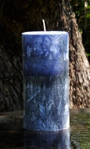 400hr 1.7kg SPICED MULBERRY Triple Scent Huge Coffee Table CANDLE Black & Purple - Picture 1 of 24