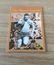 Dynamic 1994  The Heroes Of Yesteryear  Harry Wells 37- 55 Trading Card