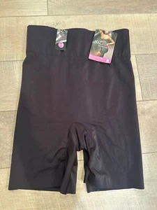Bali Powershape Hi-Waist Thigh Slimmer Firm Control Womens Shapewear Nylon/Spand - Picture 1 of 5
