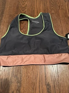 Langston Sport Pursuit Blocked Bra Size L $84.00 - Picture 1 of 3