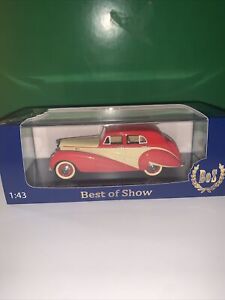 BOS  'Best of Show'  1951 BENTLEY Mk VI Radford Saloon mint  1.43 Red Cream
