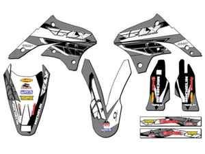 Kit de gráficos KLX 450 13 FLY 2008-2018 gris Senge compatible con Kawasaki - Imagen 1 de 10