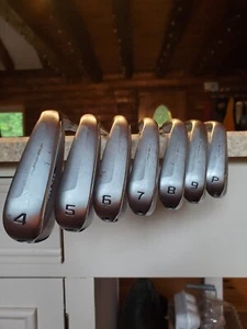2020 COBRA KING FORGED TEC IRON SET 4-PW STIFF KBS $-TAPER LITE. RH - Picture 1 of 20