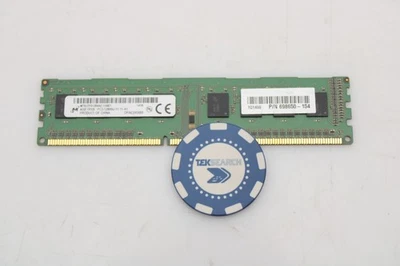 HP 698650-154 4GB PC3-12800U DDR3-1600 2RX8 N-ECC PC RAM Memory - Image 1 of 2