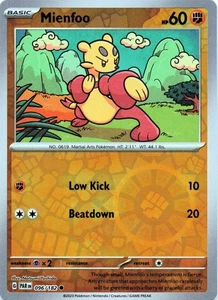 Mienfoo 096/182 - REVERSE HOLO - SV04: Paradox Rift - NM - Picture 1 of 2