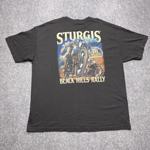 Sturgis Shirt Herren XXL 2XL schwarz Motorrad Rallye 2016 Biker South Dakota - Bild 1 von 9