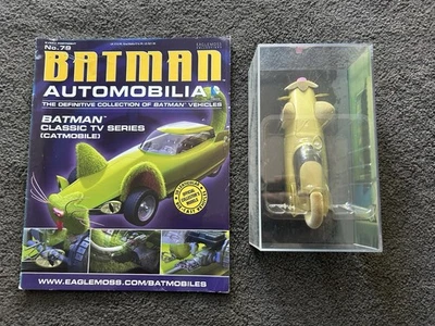 Eaglemoss Batman Automobilia #79 Batman Classic TV Series Catmobile + Magazine - Image 1 of 4