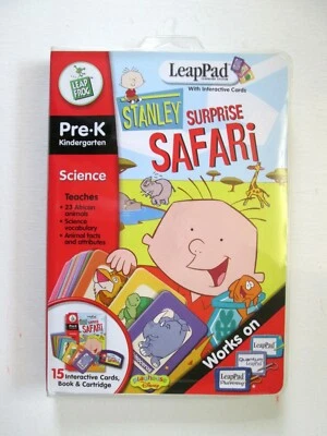 NEW LeapPad LeapFrog Stanley Suprise Safari Learning Animals PreK Educational - Image 1 of 2