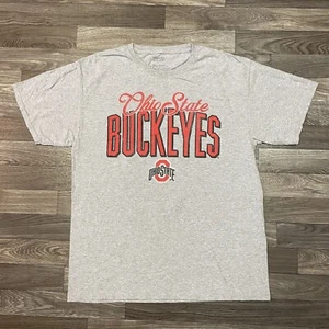 Ohio State Buckeyes Kurzarmhemd Herren Large einfarbig grau OSU - Bild 1 von 7