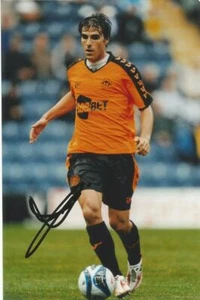 WIGAN: JORDI GOMEZ SIGNED 6x4 ACTION PHOTO+COA - Picture 1 of 1