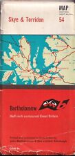 Bartholomew Half Inch map of  Skye & Torridon, Cloth backed, c.1967