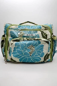 Ju Ju Be BFF Convertible Diaper Bag Backpack Changing Pad Floral Baby Boho - Picture 1 of 15
